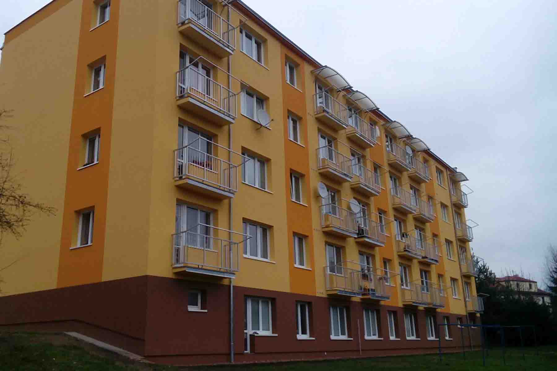 5. Zateplení bytového domu v Děčíně