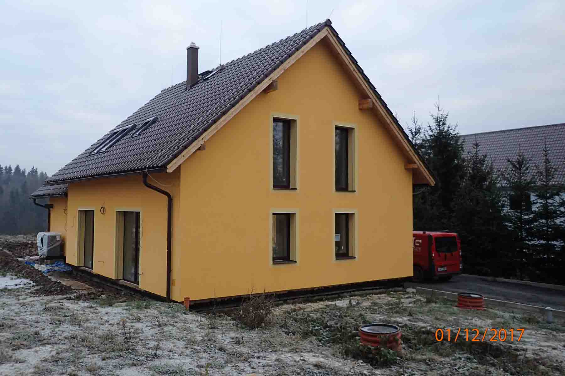 8. Stavba rodinného domu ve Velké Bukovině